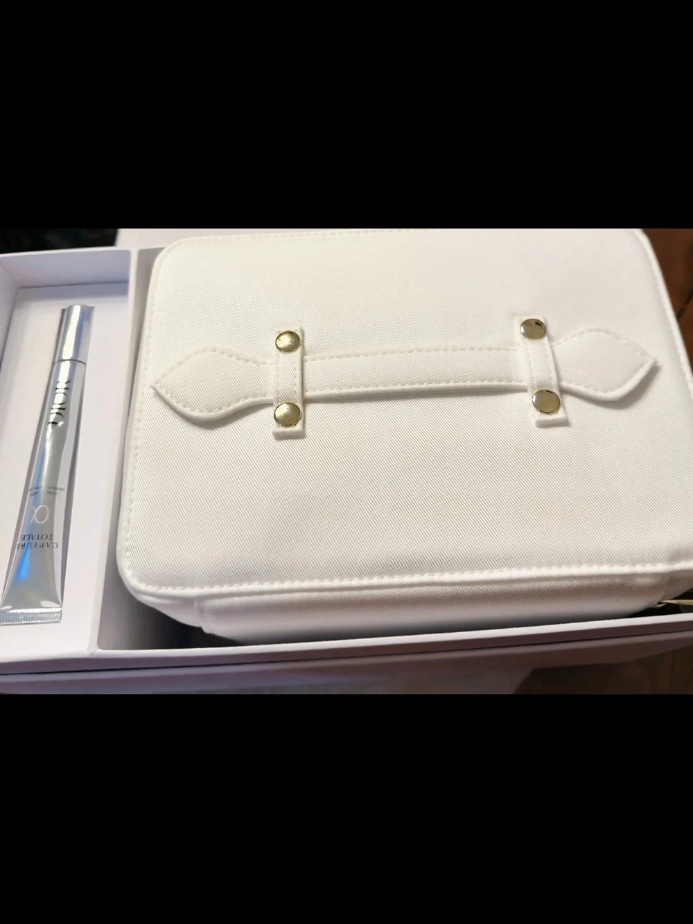 Dior structured white